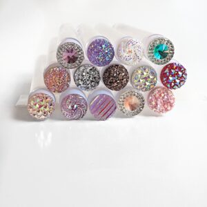 Empty Lash Wand Tube with Jewel lid